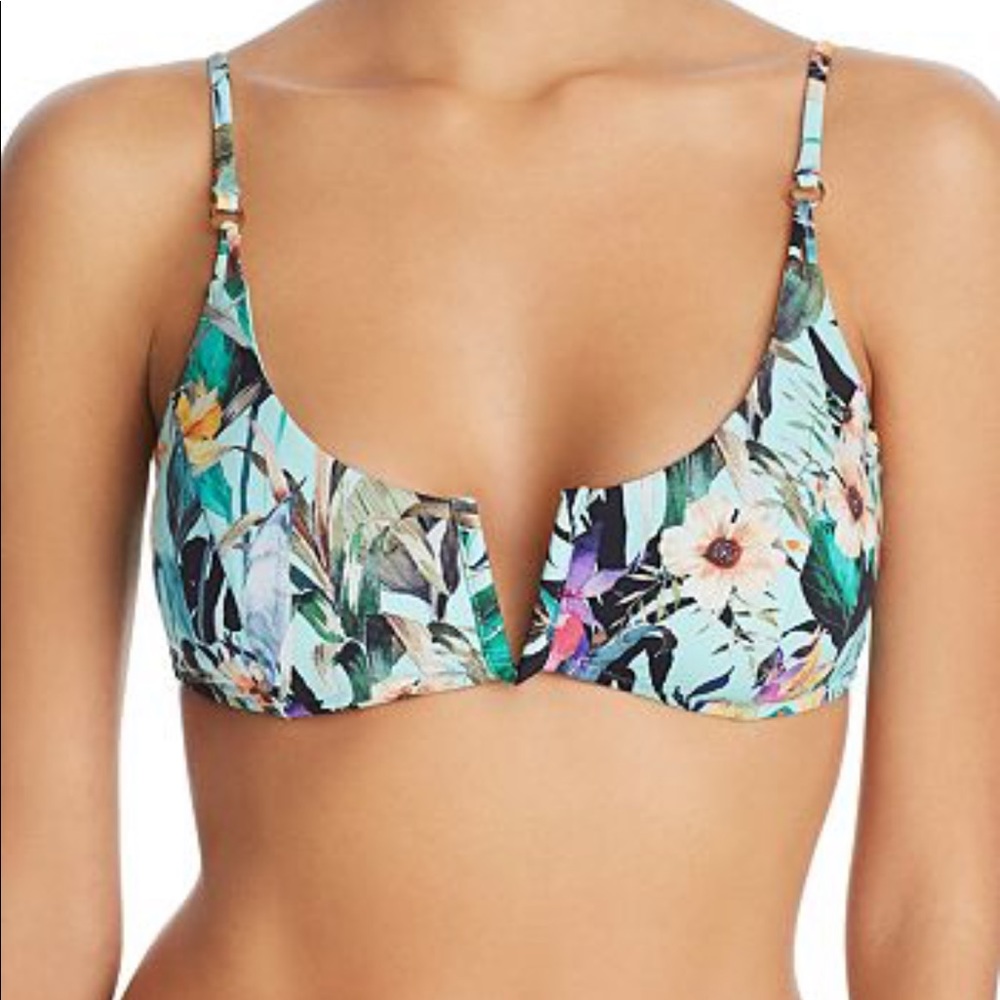 Nanette Lepore - Botanical Bikini Top Sz. 4
